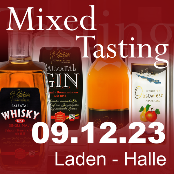 Mixed Tasting in Halle am 09.12.2023 18.00 Uhr
