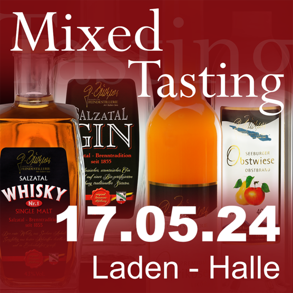 Mixed Tasting in Halle am 17.05.2024 18.00 Uhr